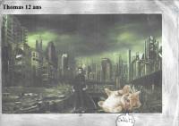 Jim dans les décombres