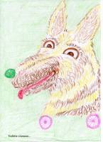 Roxanne, la voiture chien-loup