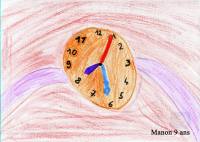 Schone la trotteuse de montre